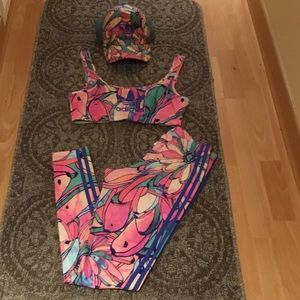 FINAL PRICE DROP!! Adidas Originals Banana Set